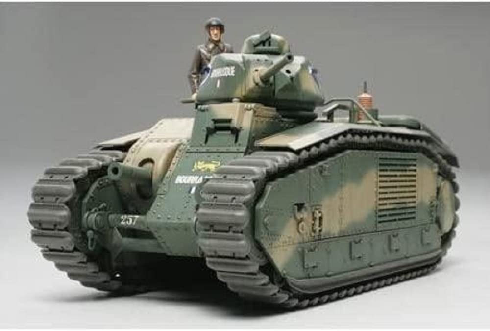 Tamiya 1/35 Militaire Miniature Séries No.282 Armée Française Tank B1 Bis Japon - Image 5