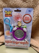 Disney Buzz Lightyear Spirograph Cyclex Clip Spiral Design Maker New