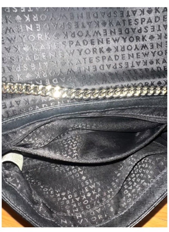 Kate Spade Black Rectangular Leather Crossbody Ba… - image 9