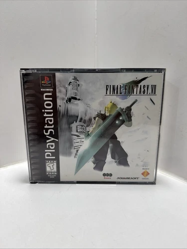 Final Fantasy VII (Sony PS1) Black Label CIB Misprint w/Manual