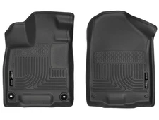 Husky Weatherbeater Floor Mats Fit 17-25 Honda Ridgeline Front Row 2pc Black
