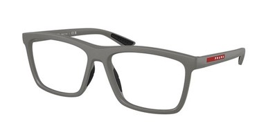 PRADA LINEA ROSSA PS 01TV 16X1O1 Metal Grey Demo Lens 56 mm Men's Eyeglasses