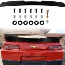 Rear Wickerbill Spoiler Compatible With 2014-2015 Chevy Camaro 5th Generation...