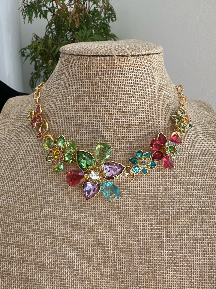Swarovski Gema Necklace ldyllia Flower Multicoloured, Gold-tone plated - Image 2 of 4