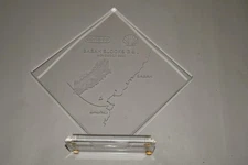 2000 Conoco Oil Lucite Display Sabah Blocks G&J