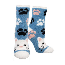 Socksmith Women's Cozy Soft Kitty Socks