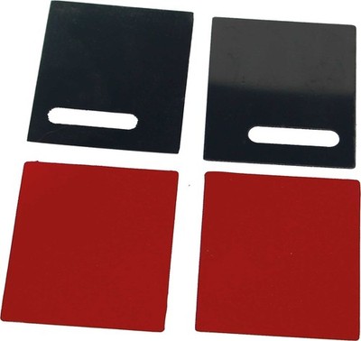 Robbe Modellsport Servoabdeckungen MDM-1 Fox lackiert (Rot/grau) / 211010