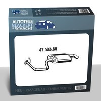 EndschalldäMpfer für Toyota Avensis 2.0D 4D 03-06