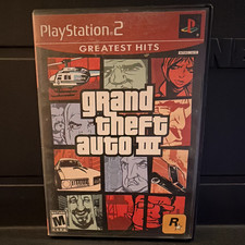 Rockstar Games Grand Theft Auto III Greatest Hits Sony PS2 NTSC-U/C M