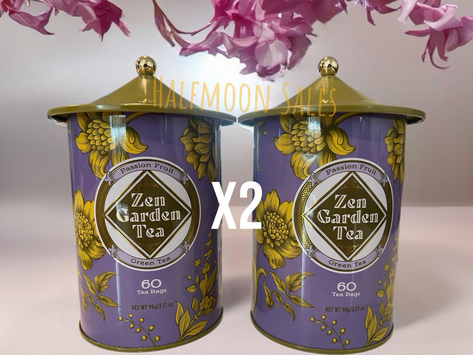 Gift Set X2 - 60 Bags Each Tin