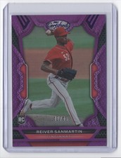 2022 Panini Chronicles Certified Purple Reiver Sanmartin Rookie 42/49 Cincinnati