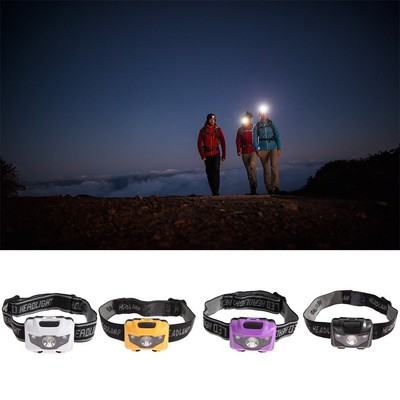 Headlight Super-Bright Head Torch Outdoor Waterproof LED Headlamp Flashlight NEW