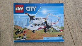 LEGO CITY Ambulance Plane 60116 W/ Box And Instruction RETIRED PERFECT CONDITION