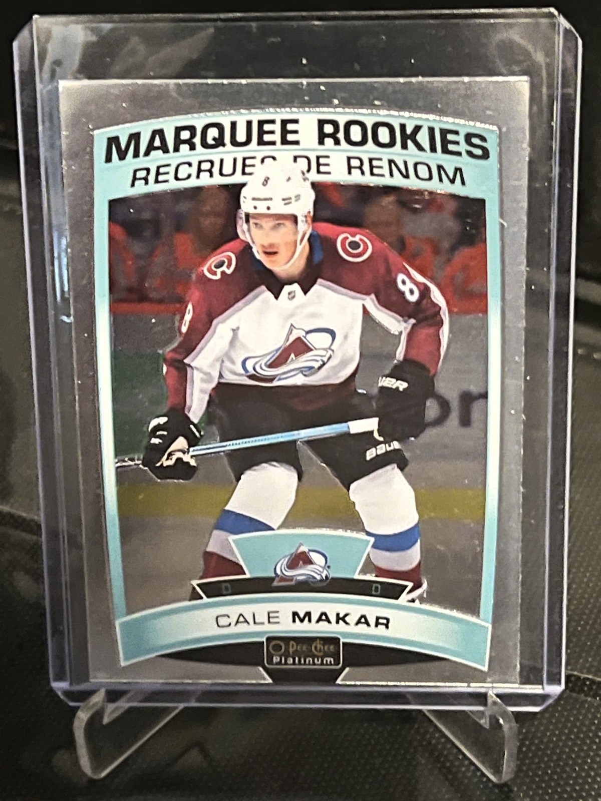 2019-20 O-Pee-Chee Platinum - Marquee Rookies Cale Makar #175 (RC)
