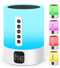Multifunction Night Light Bluetooth Speaker Alarm