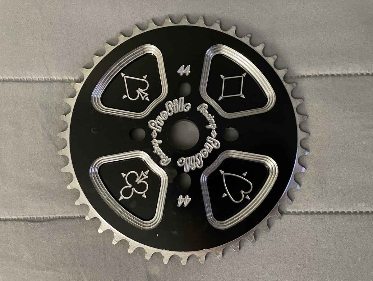 パーツ profile racing blackjack sprocket 30t PROFILE RACING BMX BLACKJACK BICYCLE SPROCKET BLACK/SILVER