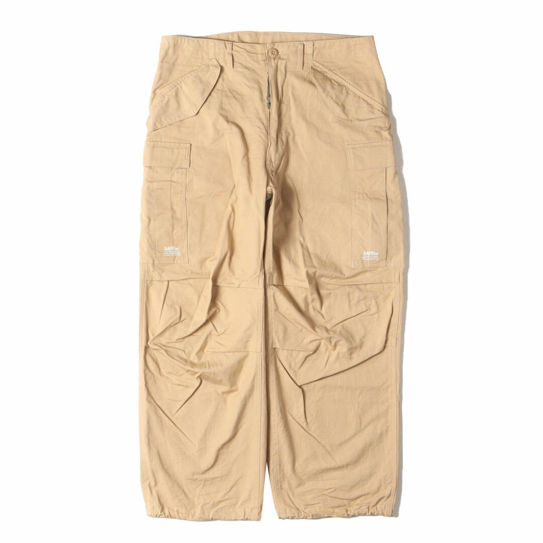 A Elegantes SAPEur Supour Pants Size: M Ripstop Military Cargo Beige Used BEEG-0