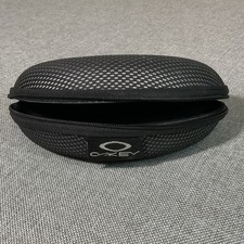 Oakley Soft Vault Sunglasses Case Black Semi Hard Protective Zip Shell