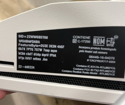 HP 22-dd0224 All-in-One PC 22'' White TPC-C066-22 Casual Computing Desktop