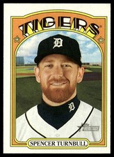 2021 Topps Heritage Spencer Turnbull Detroit Tigers #64