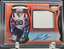 2021 Panini Certified - Freshman Fabric Mirror Signatures Rhamondre Stevenson...