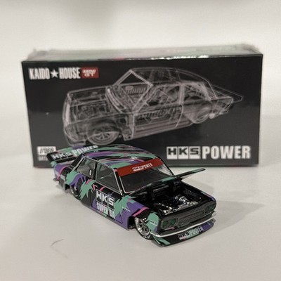 Kaido House x Mini GT 1/64 Datsun 510 Pro Street HKS V1 KHMG068