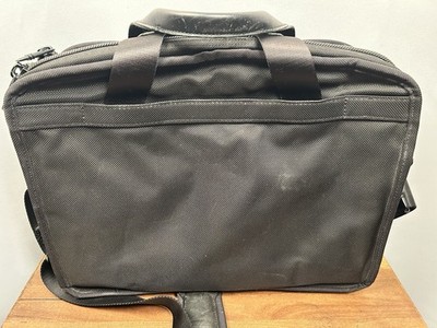 TUMI Alpha TPass Expandable Laptop Briefcase 26145DH Black