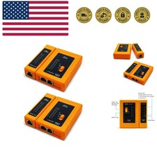 NF-468 Network LAN Cable Tester for RJ45, RJ11, RJ12, , UTP Cables, Continuit...