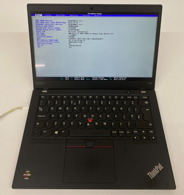 Lenovo ThinkPad X395 13'' Ryzen 5 PRO 8GB RAM 256GB NVMe Grade C leerer Akku