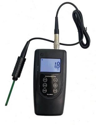 Digital Gauss Meter AC DC Magnetic Field Measurement with 0mT~200mT~2000mT