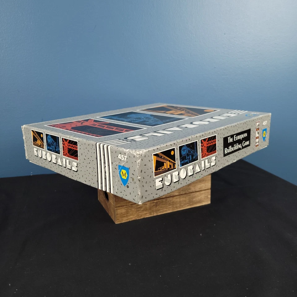 EURORAILS European Railbuilding Board Game 457 Mayfair 1993 no gameboard/crayons - Image 4 of 4