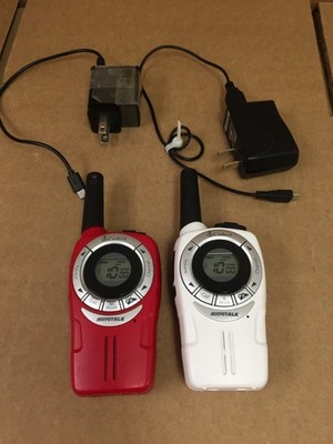 2 Cobra ACXT360 25 Mile 2-Way Radio Walkie Talkies w/ Chargers