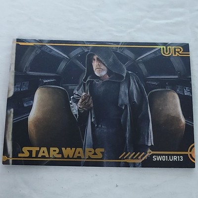 Luke Star Wars Prerelease 2023 Card UR Movie Scene FREE SHIPPING UR13