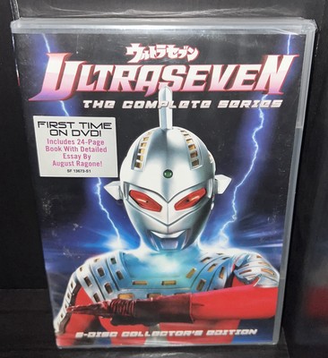 ULTRASEVEN: The Complete Series (DVD, 1967, 6-Disc Set, 24-Page Book) NEW RARE