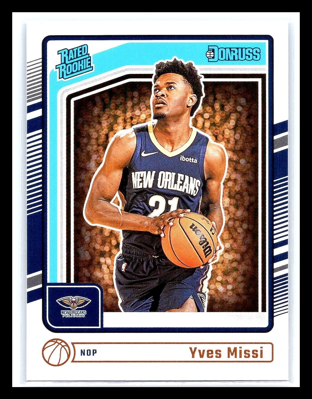 Yves Missi 2024-25 Donruss #217 New Orleans Pelicans RC