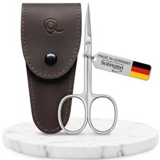 Solingen Curved Cuticle Scissors   Precision German Steel for Manicure  Pedi...