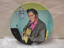 1990 Elvis Presley Looking at a Legend A Studio Session Collectors Plate
