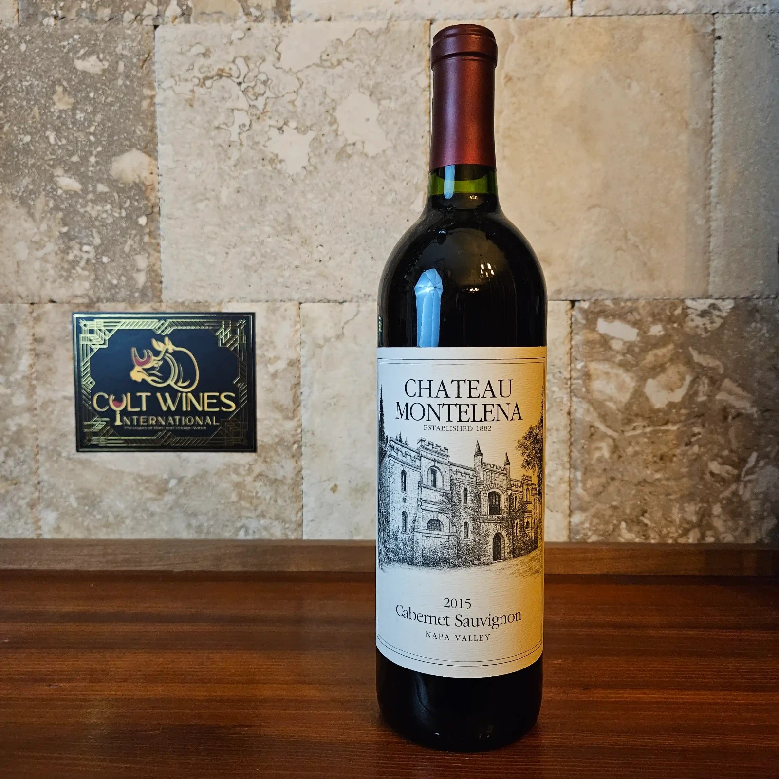 WS-93pts! 2015 Chateau Montelena Cabernet Sauvignon, Napa Valley