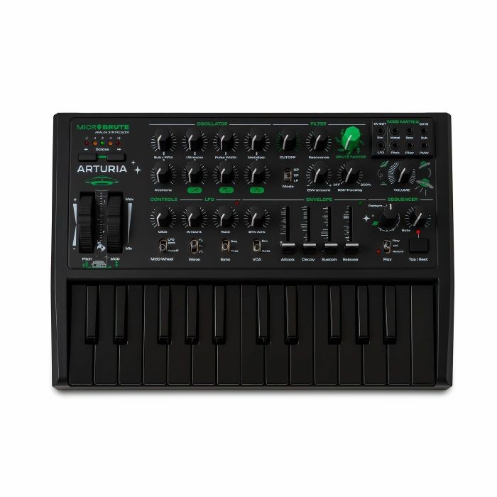 Arturia MicroBrute UFO Edition Analogue Monophonic Synthesiser (limited edition)