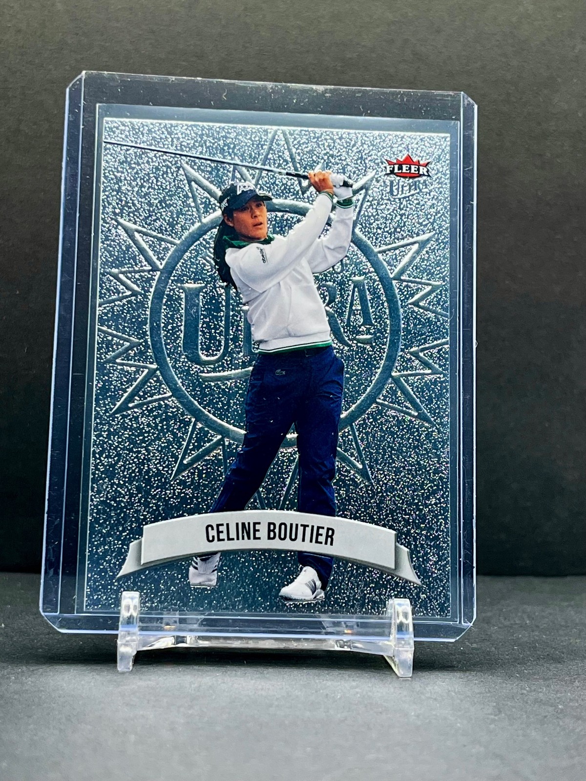 Celine Boutier Medallions 2026 Fleer Ultra #M-18 RC Rookie