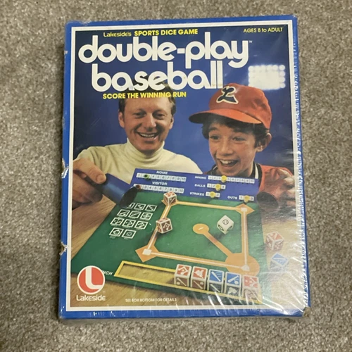 SEALED NEW  1979 Lakeside Double - Play Baseball Sports Family Dice Game 8296