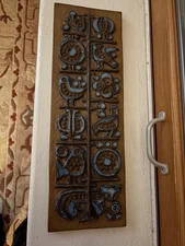 Rare Michael Anderson & Sons Bird Ceramic Wall Plaque by Marianne Starck