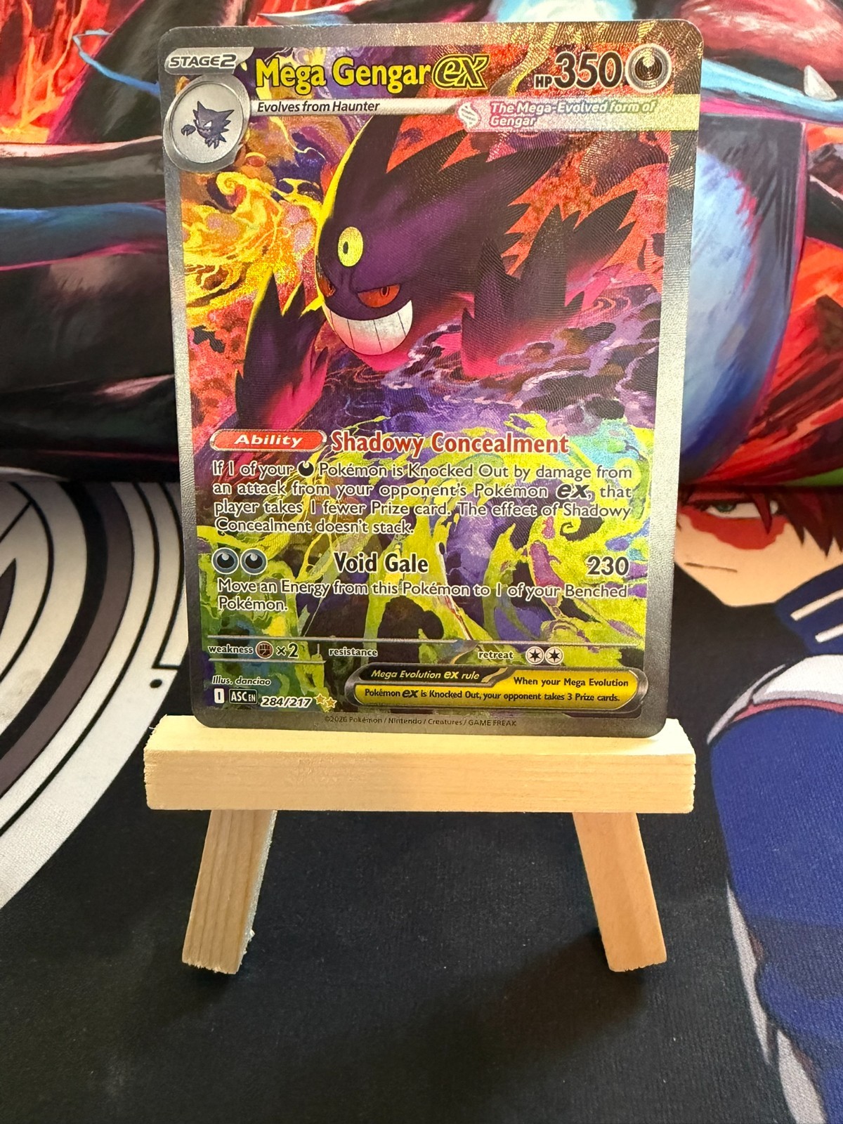 Mega Gengar ex 284/217 Special Illustration Rare Ascended Heroes English NM