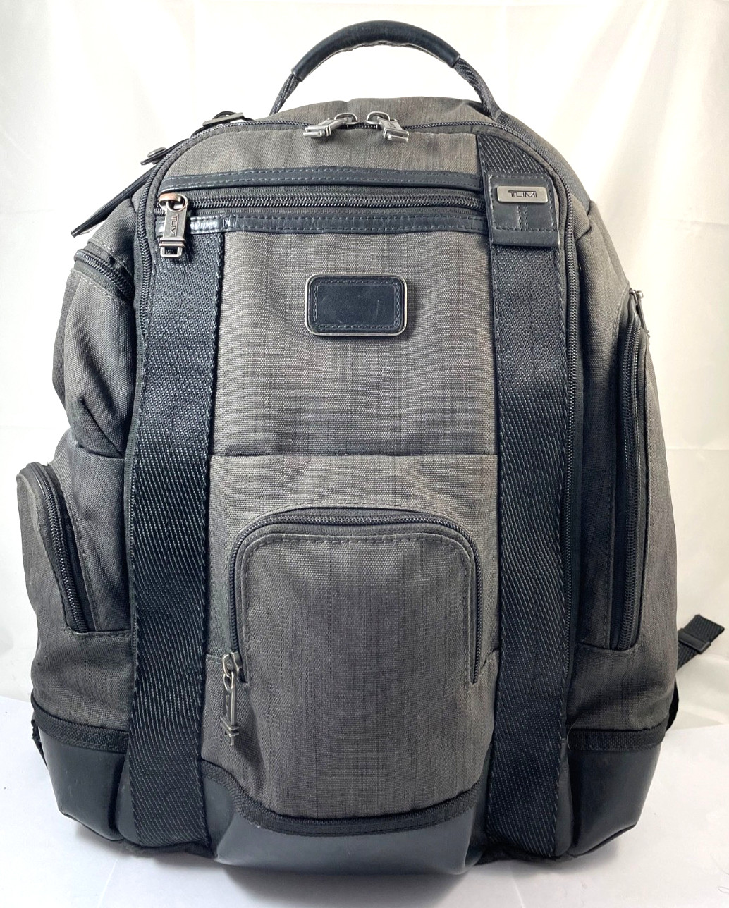 Tumi Alpha Bravo Hedrick Deluxe Backpack Laptop Carry Bag Nylon 2223389 Reg $550