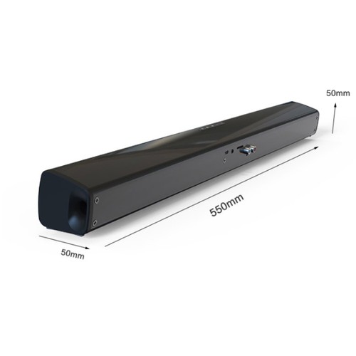 Wireless TV Sound Bar Bluetooth BS-28B Soundbar PC/Theater/TV - Picture 2 of 12