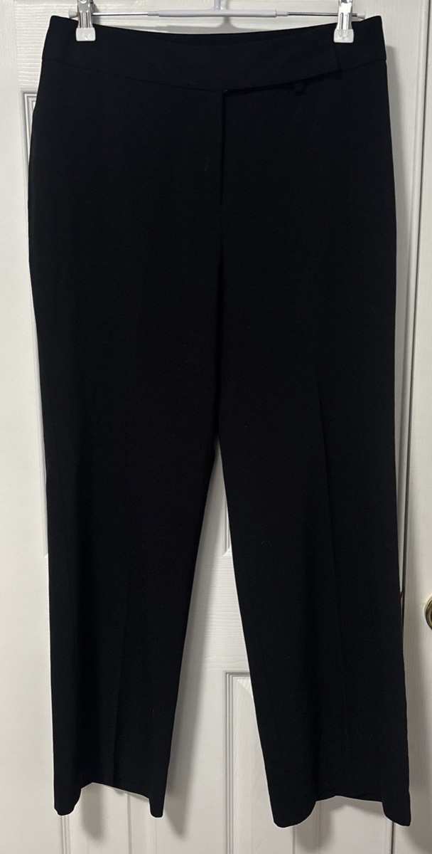 black cotton poplin dress Black Regular Fit Dress Pants – MiMi-Michelle Boutique