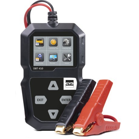 Testeur de batterie DBT 410 mesure rapide de charge 6V et 12V Start-Stop