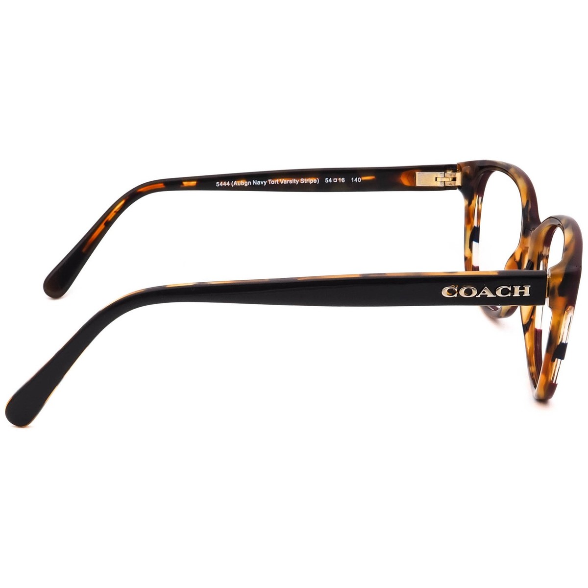 Coach Eyeglasses HC 6103 5444 Aubgn Navy Tortoise Varsity  display picture 3