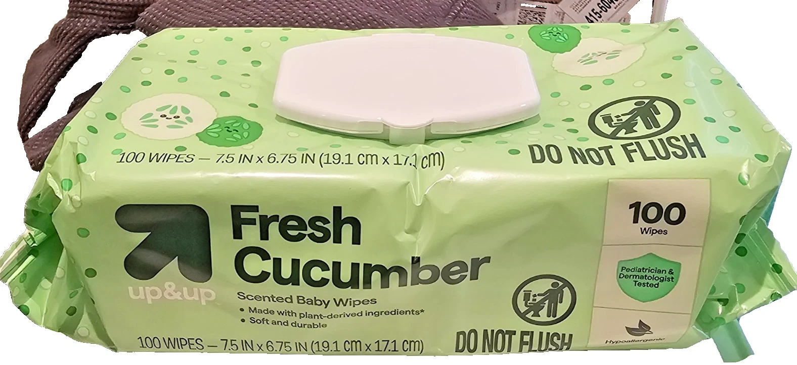 Up & Up Fresh Cucumber Baby Wipe 800 Wipes (8 Packs of 100 Wipes) New & Sealed
Opens in a new window