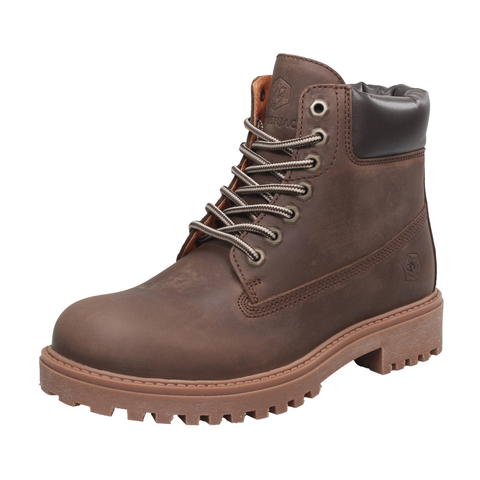 Lumberjack River 2 - braune Lederstiefel - Gre 43 276 cm Schuhe 20690₽
